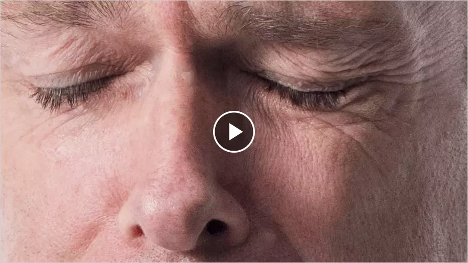 Man reacting to sensitive teeth