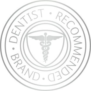 Seal establishing Sensodyne as the #1 dentist recommended brand for sensitive teeth